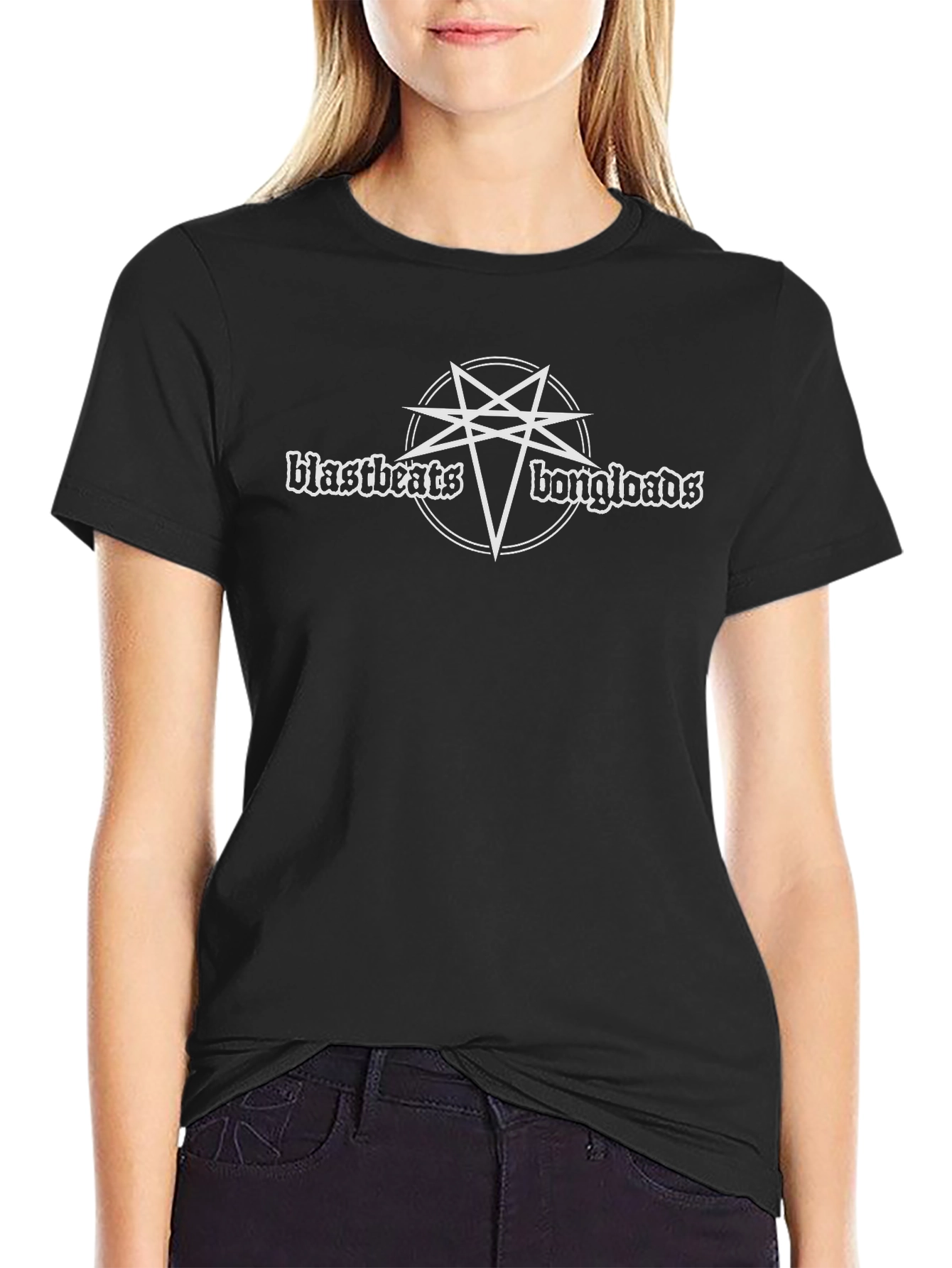Blastbeats Bongloads Black Graphic Tee