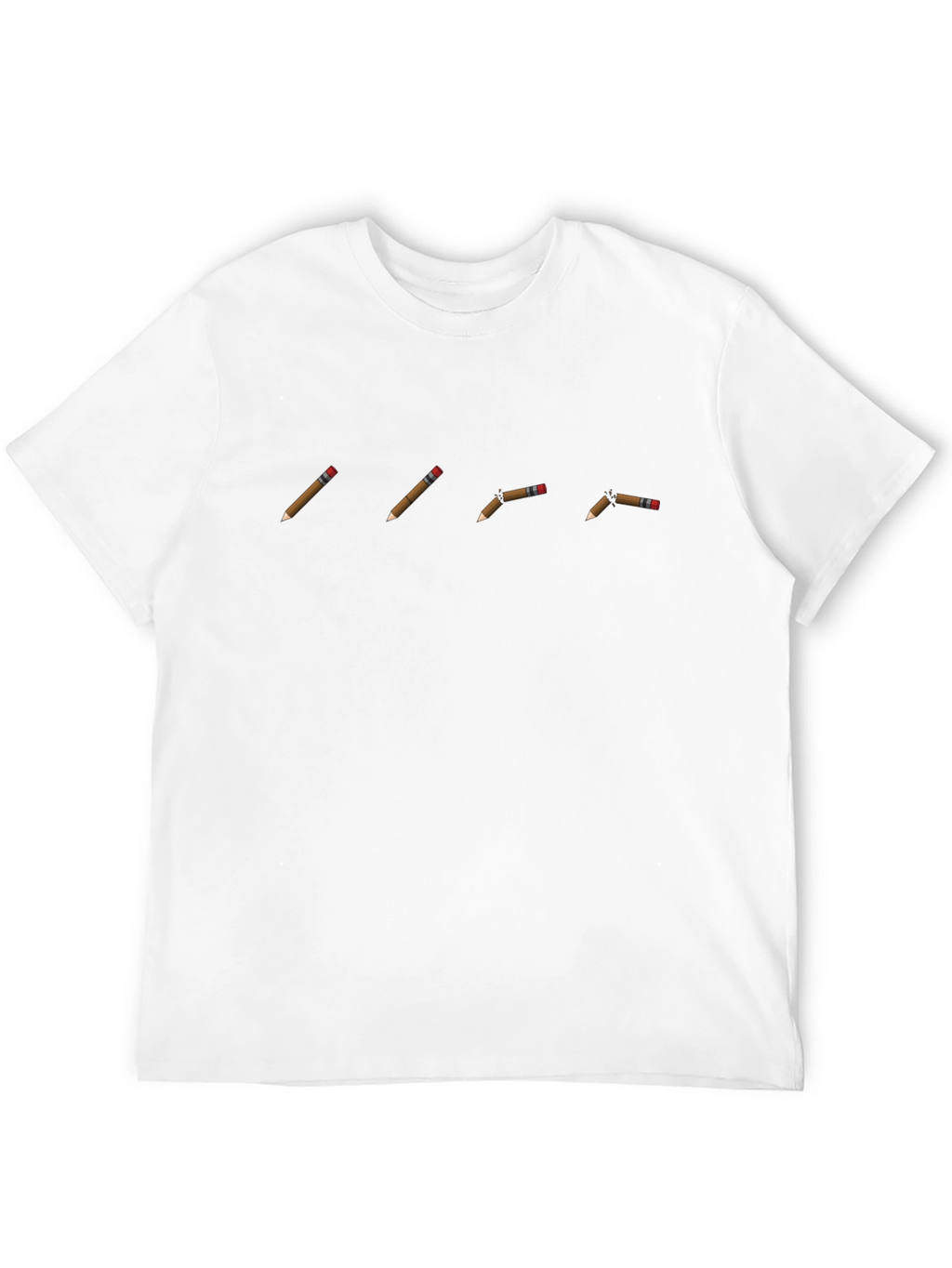 Pencil Progression Graphic Tee - Black
