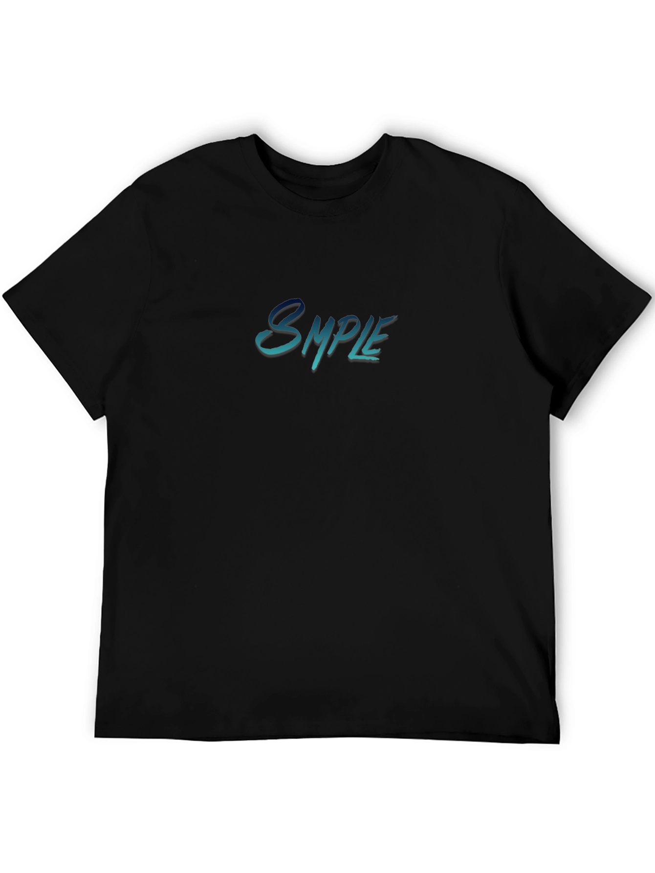 Simple Gradient Tee - Modern Style