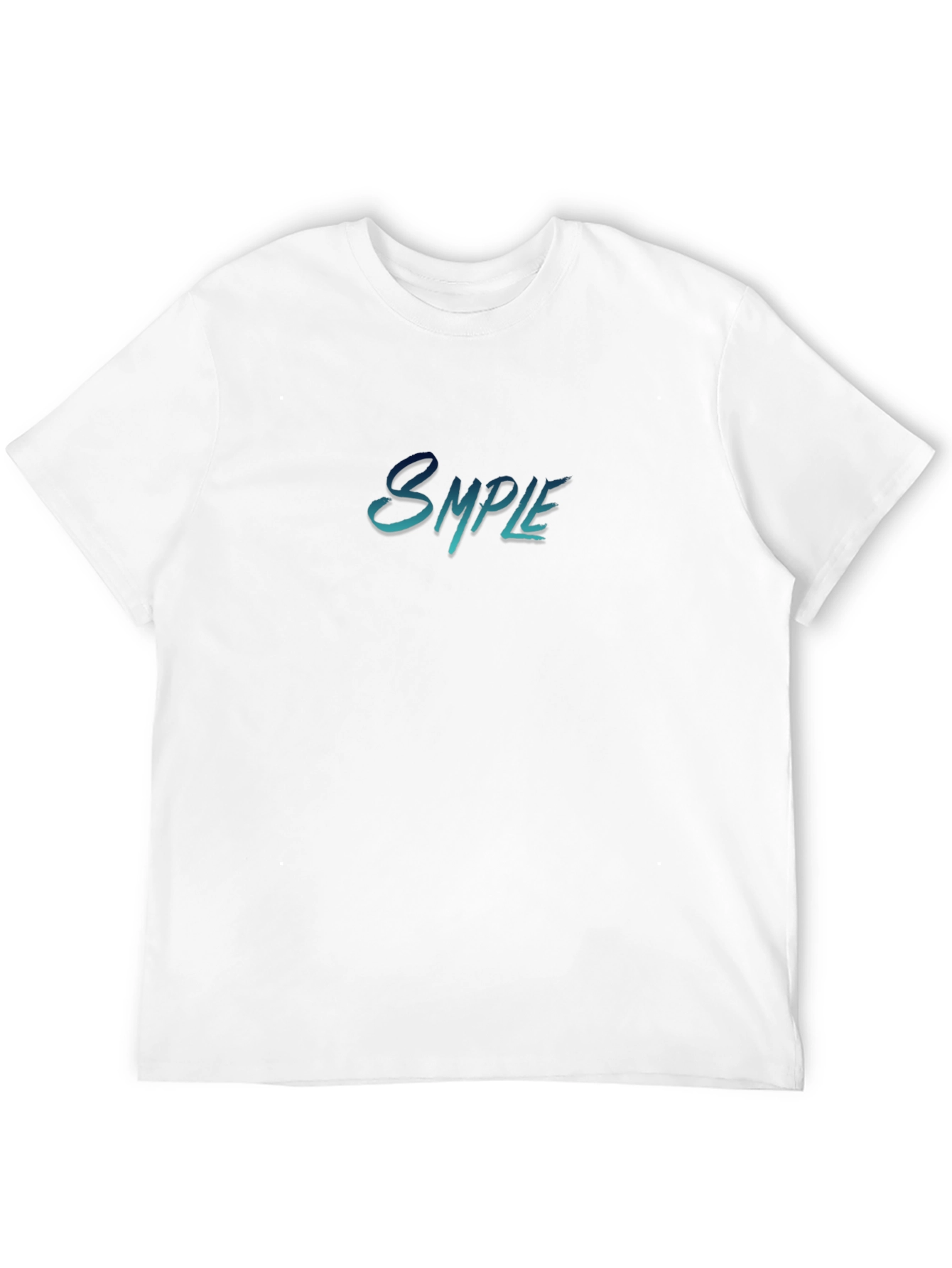 Simple Gradient Tee - Modern Style