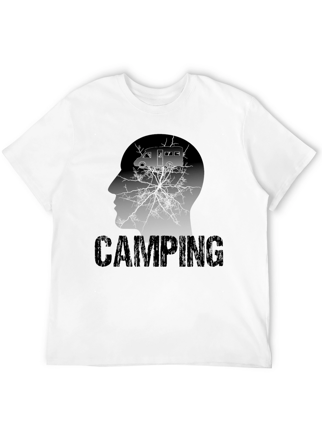 Camping RV Mind Graphic T-Shirt