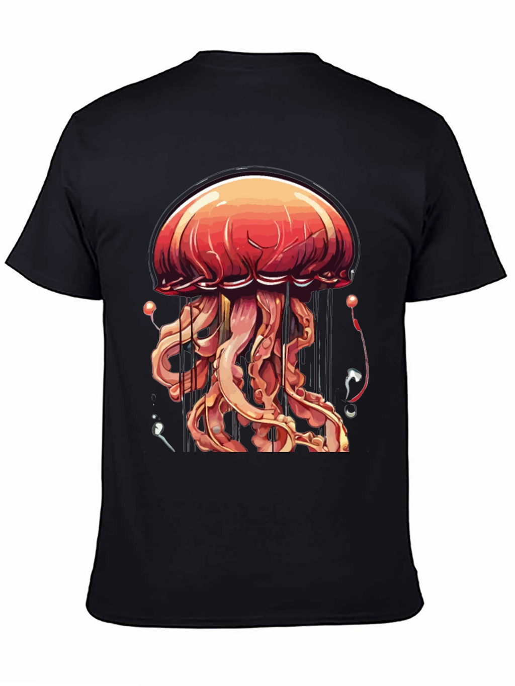 Jellyfish Graphic Tee - Unique Sea Life Design