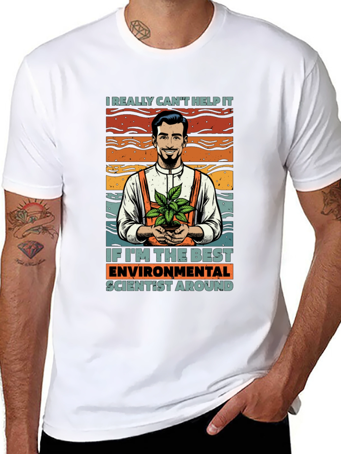Best Environmental Scientist Graphic T-Shirt