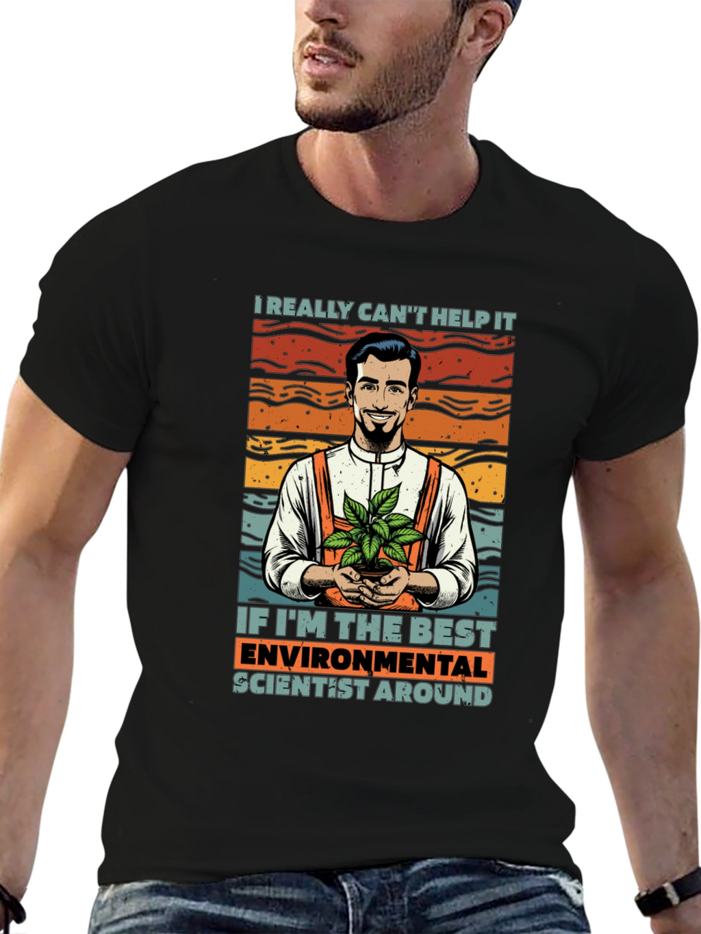Best Environmental Scientist Graphic T-Shirt