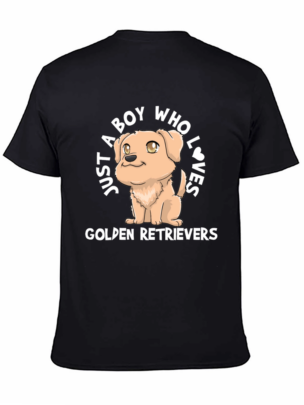 Golden Retriever Dog Lover T-Shirt - Boys Tee