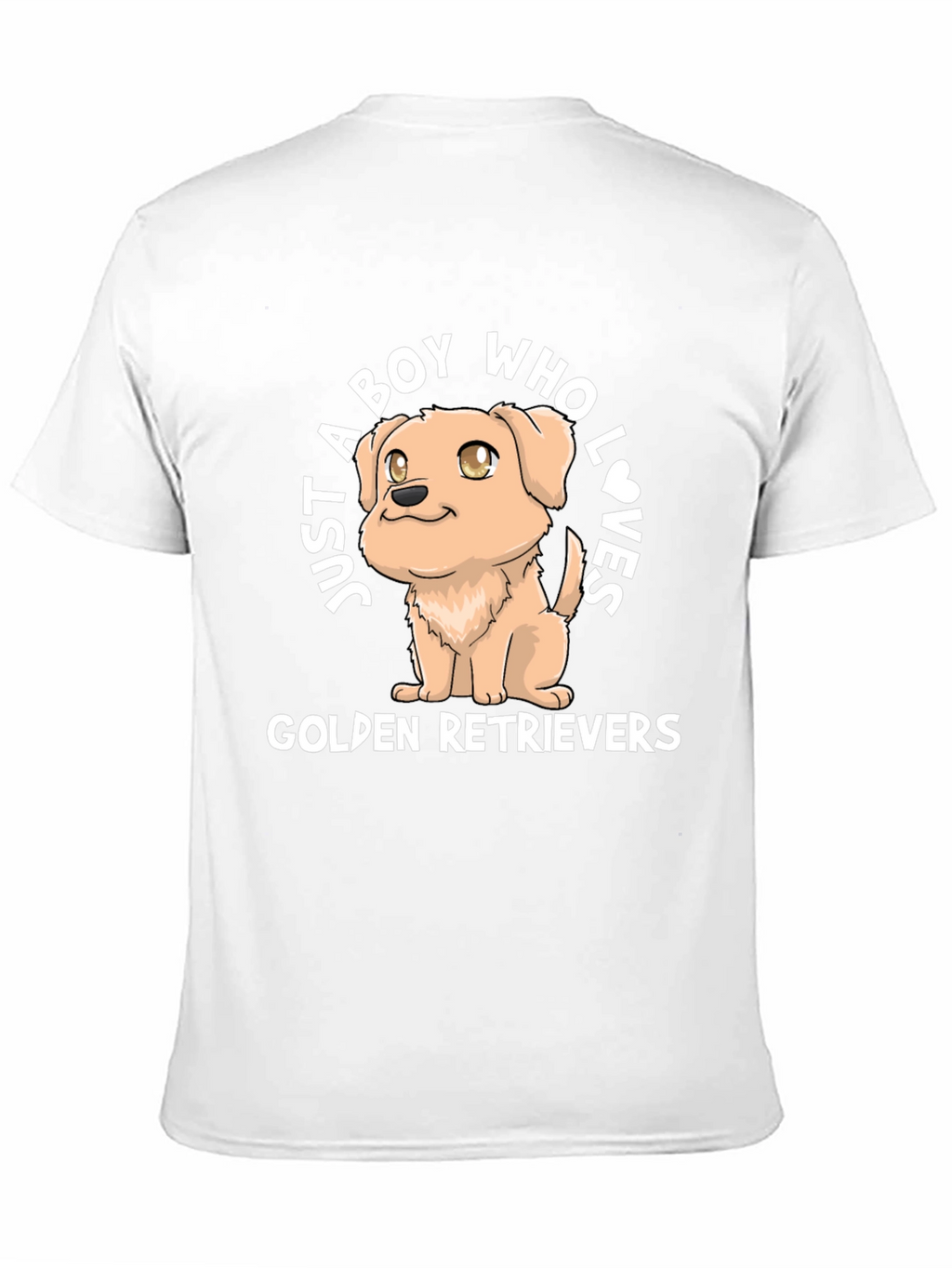 Golden Retriever Dog Lover T-Shirt - Boys Tee
