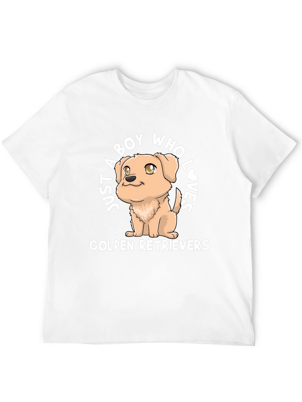 Golden Retriever Dog Lover T-Shirt - Boys Tee