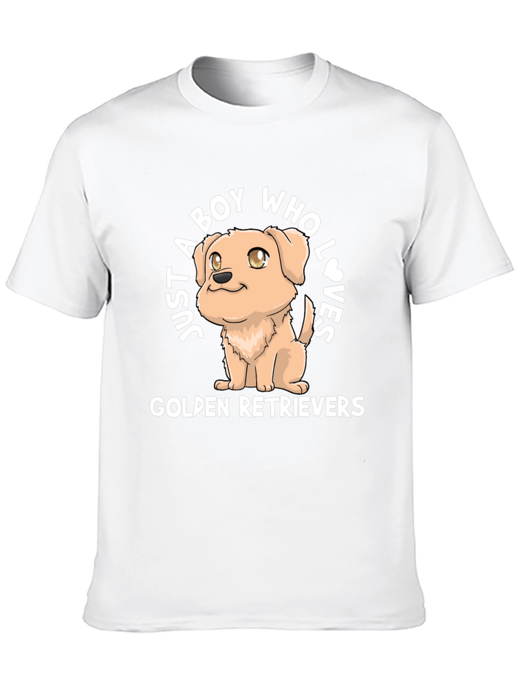Golden Retriever Dog Lover T-Shirt - Boys Tee