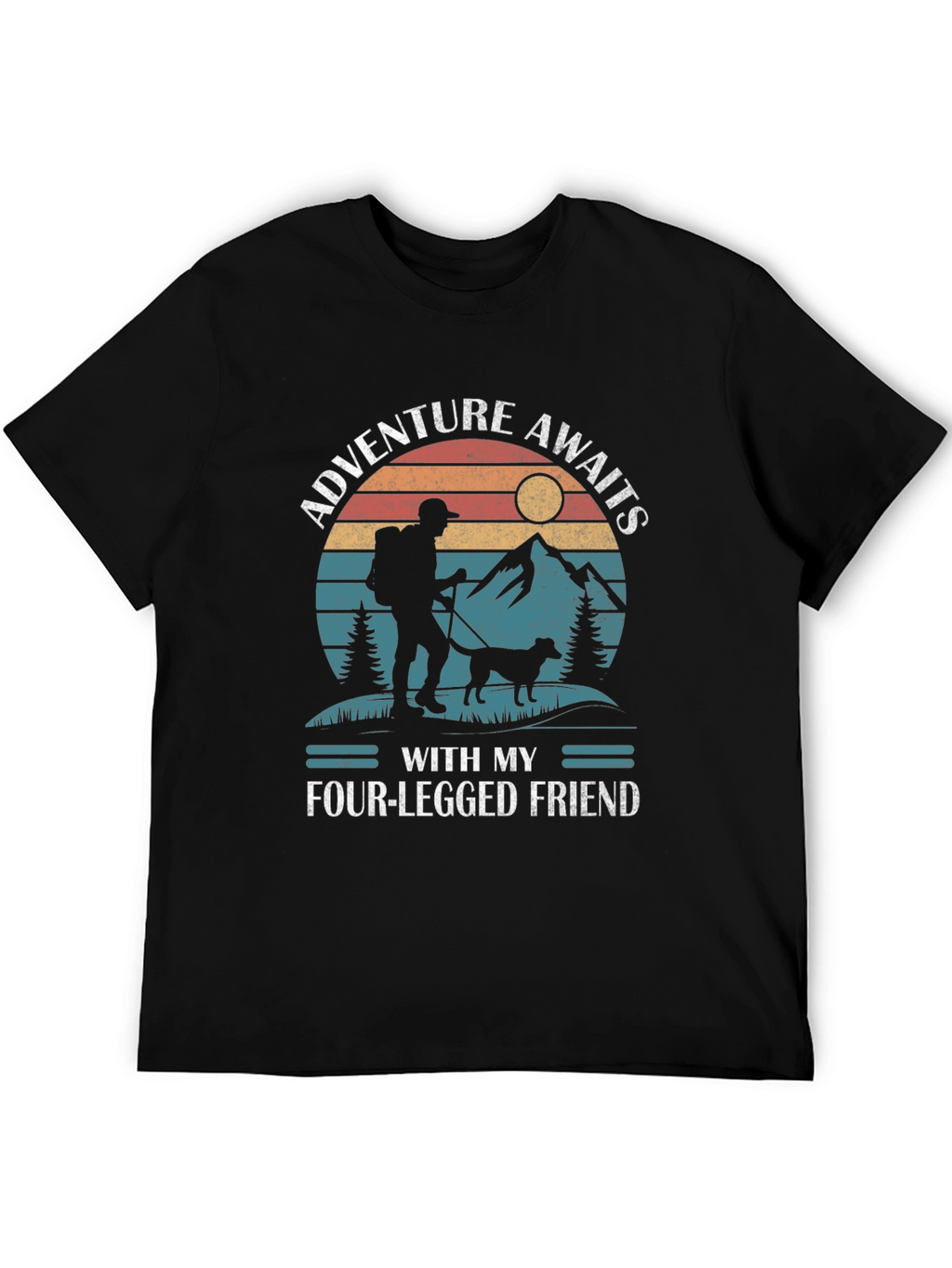 Adventure Awaits Hiking T-Shirt