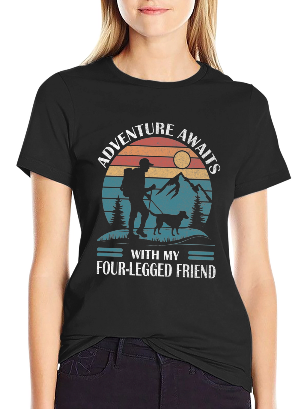 Adventure Awaits Hiking T-Shirt