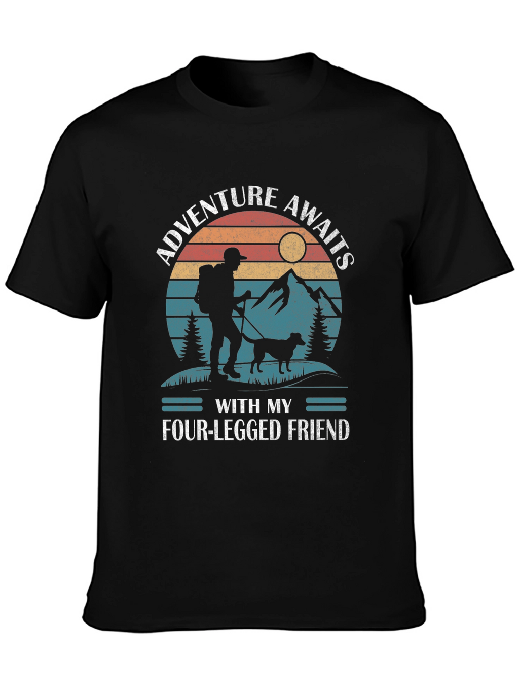 Adventure Awaits Hiking T-Shirt