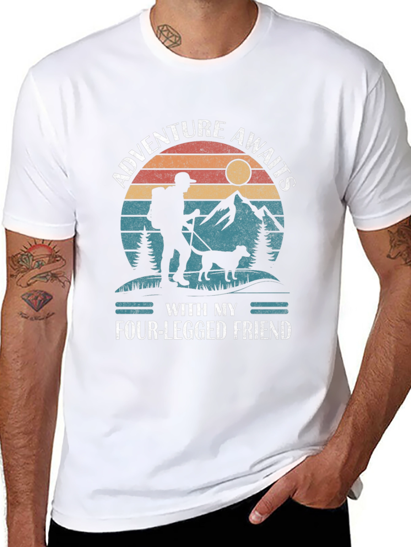 Adventure Awaits Hiking T-Shirt