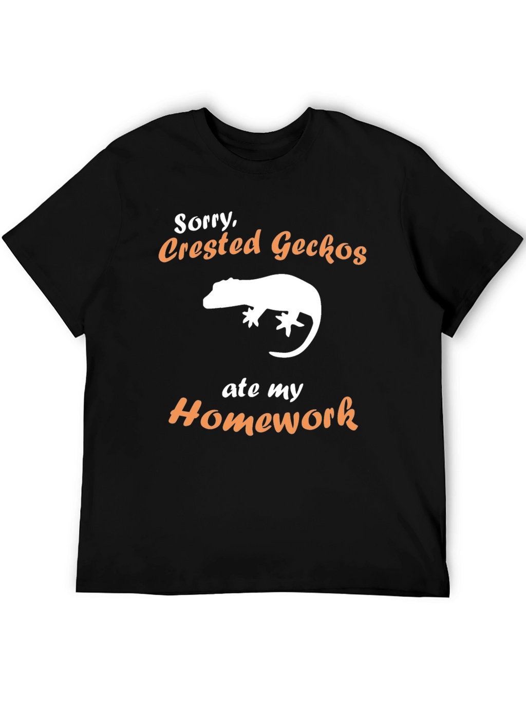 Crested Gecko Homework Excuse T-Shirt