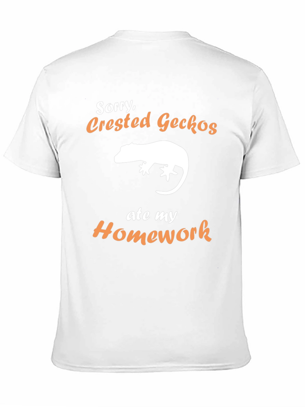 Crested Gecko Homework Excuse T-Shirt