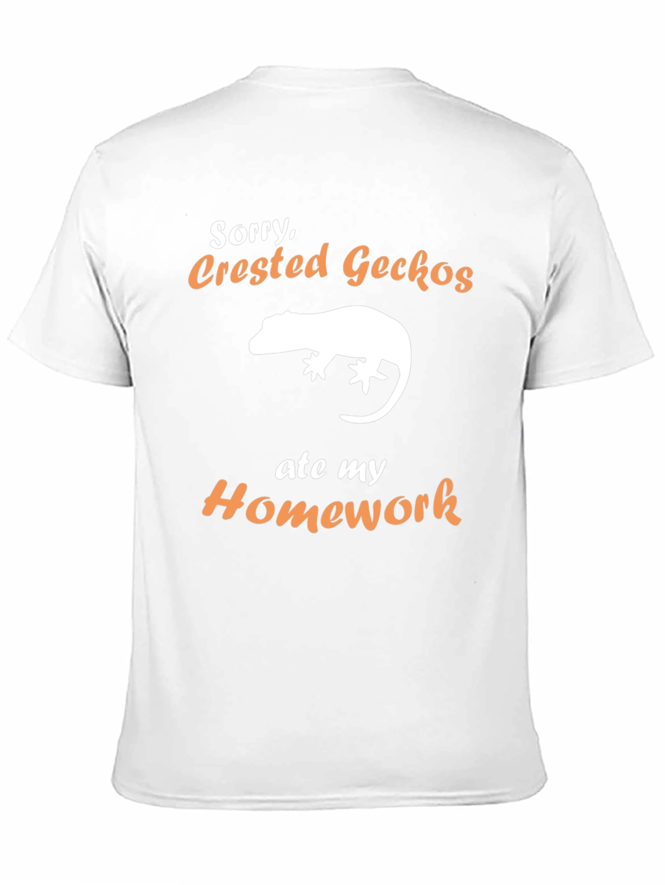 Crested Gecko Homework Excuse T-Shirt