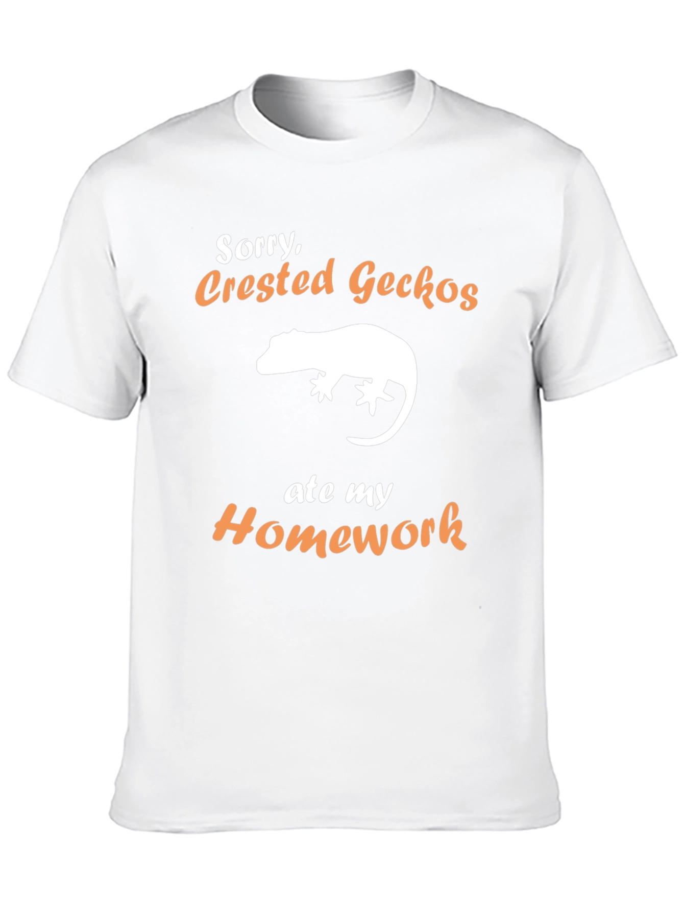 Crested Gecko Homework Excuse T-Shirt