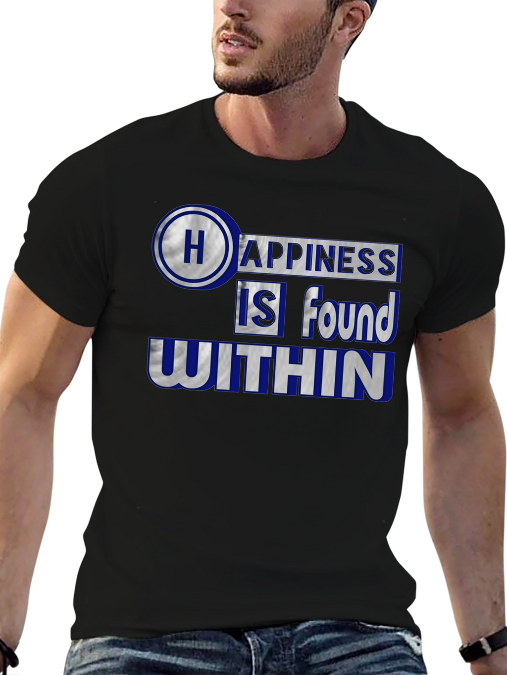 Happiness Found Within Graphic Tee