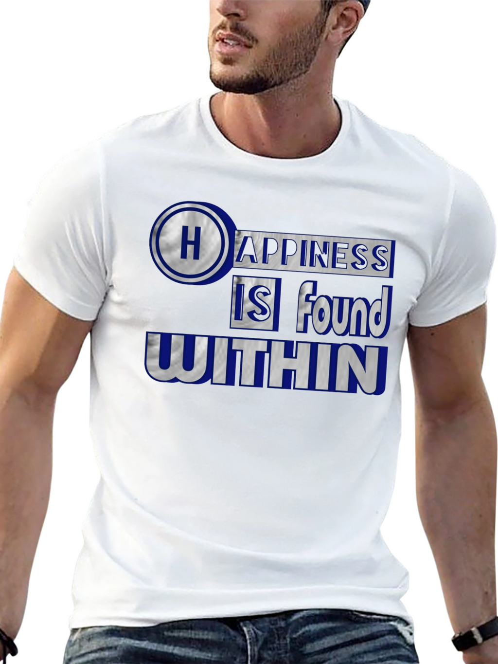 Happiness Found Within Graphic Tee