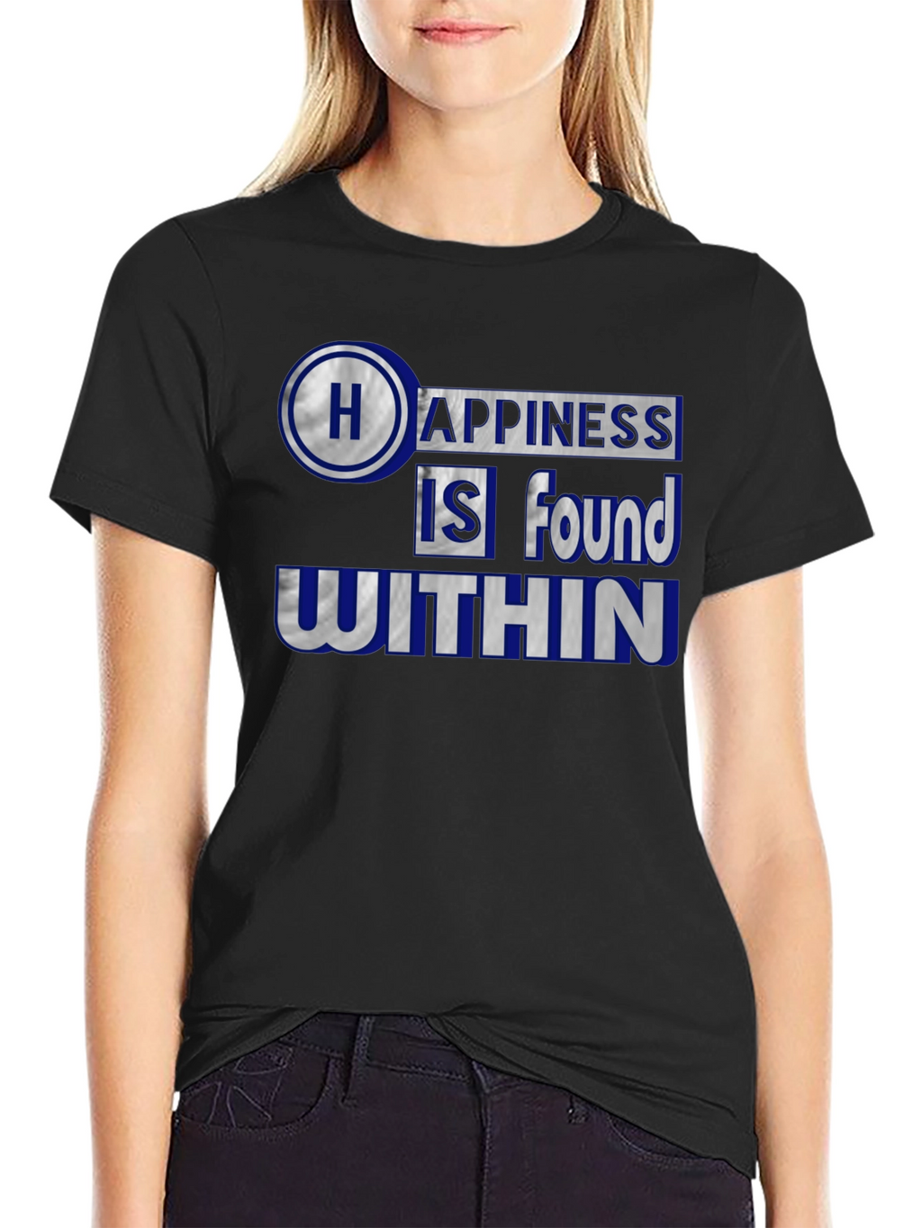 Happiness Found Within Graphic Tee