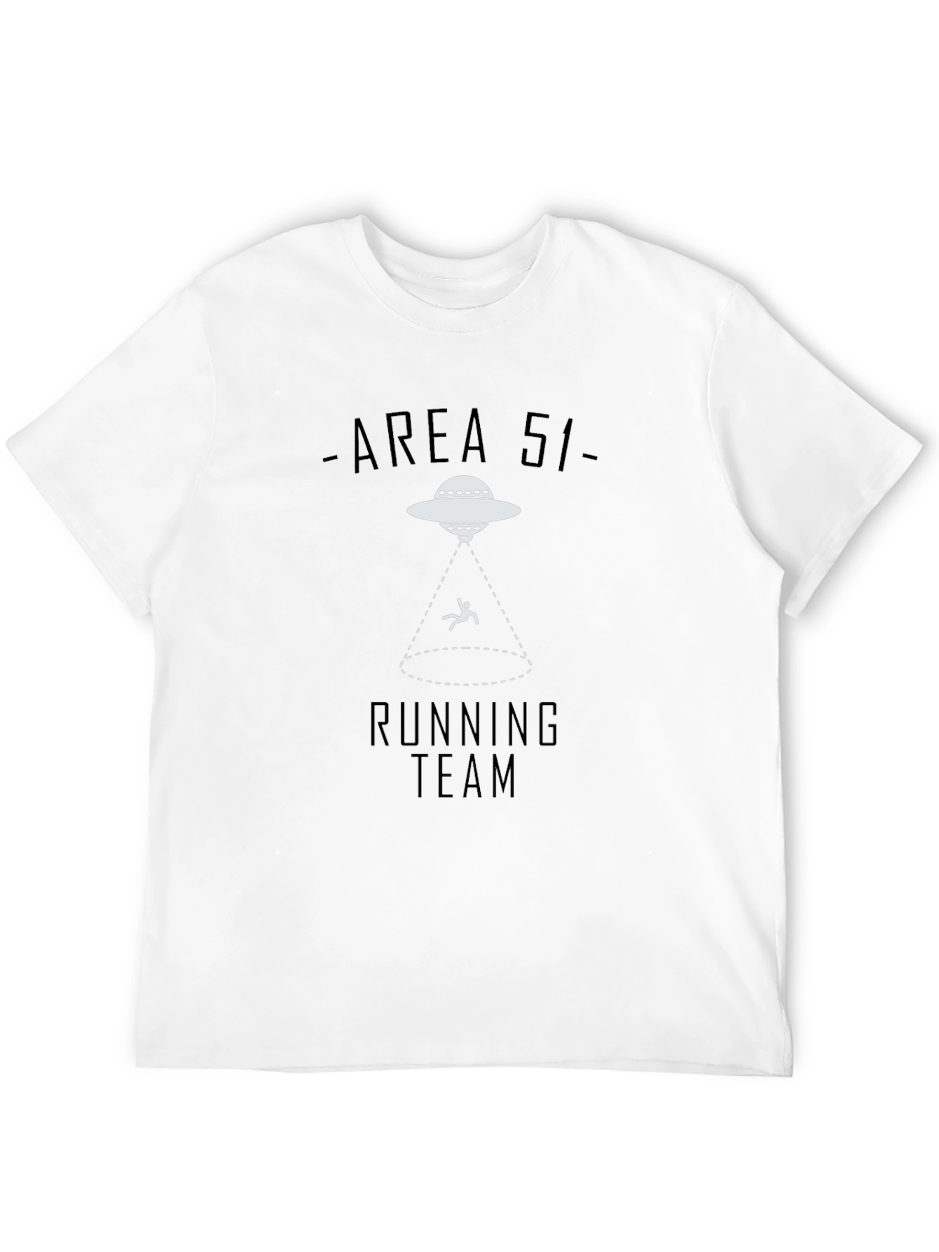 Area 51 Running Team UFO Abduction T-Shirt
