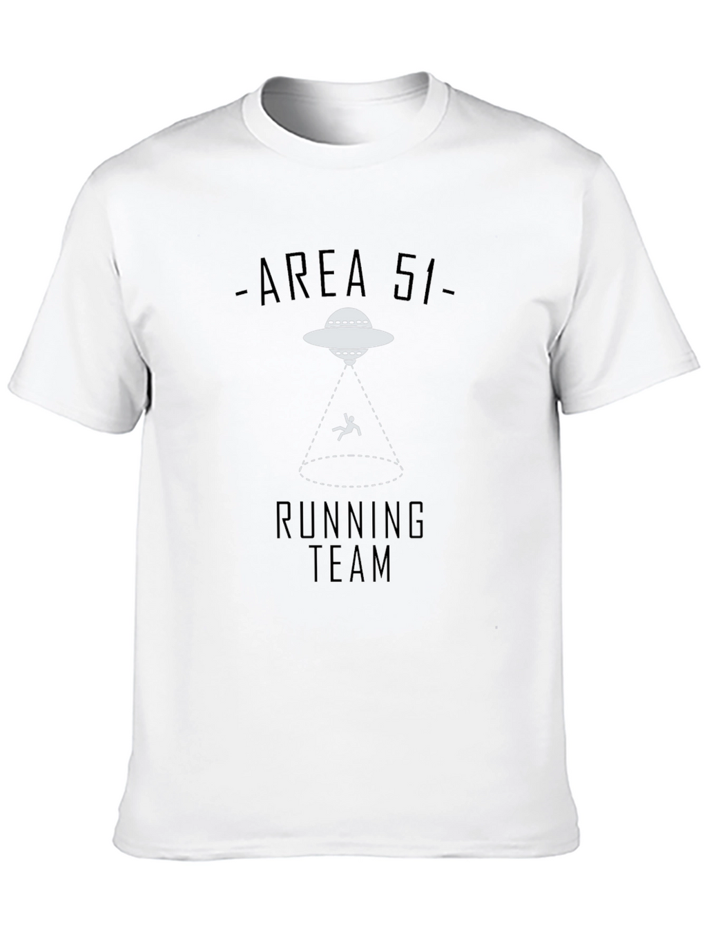 Area 51 Running Team UFO Abduction T-Shirt