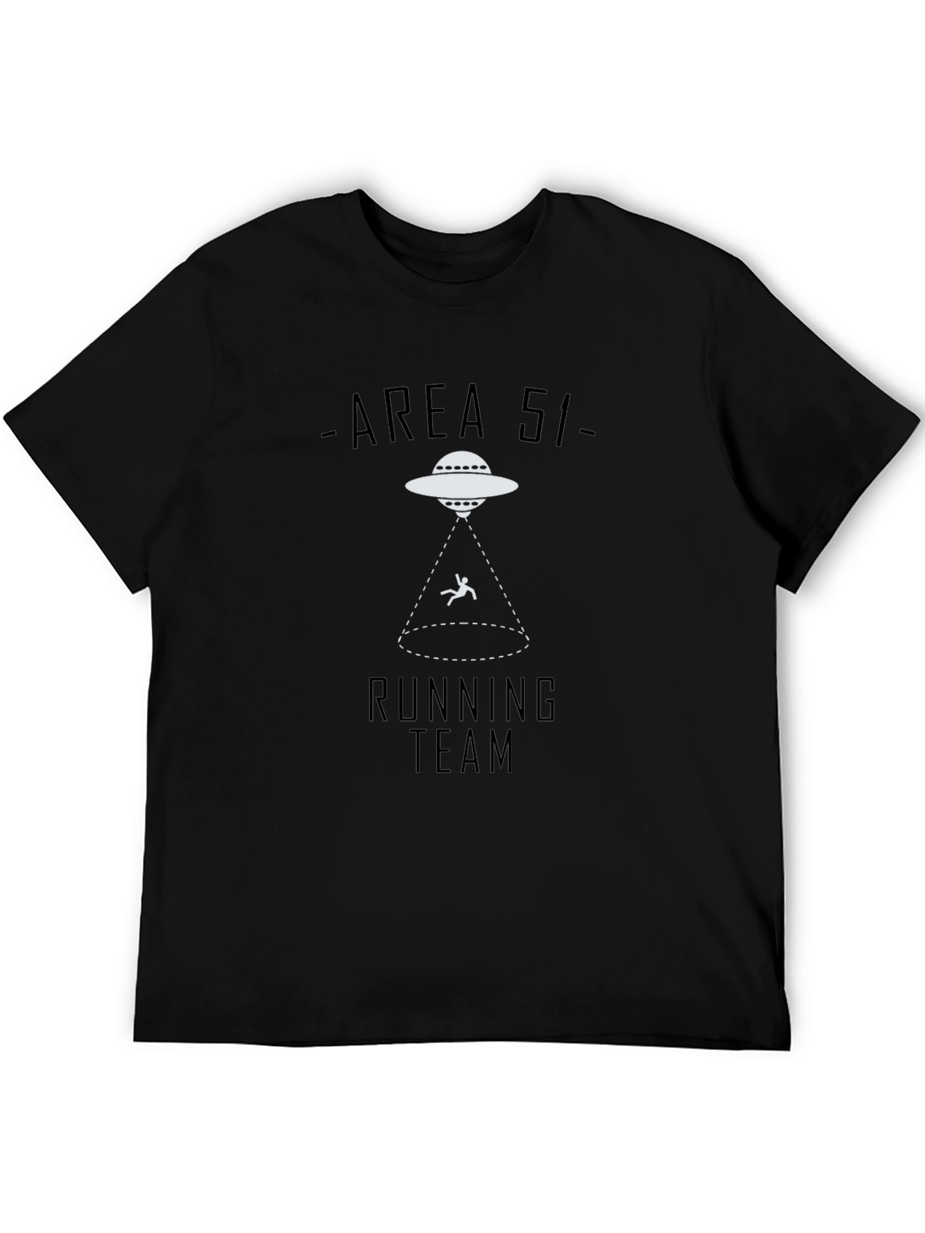 Area 51 Running Team UFO Abduction T-Shirt