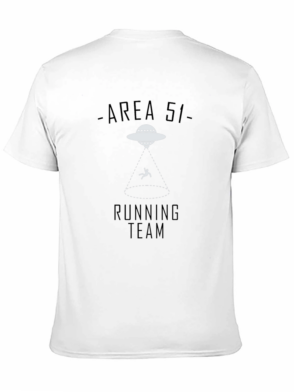 Area 51 Running Team UFO Abduction T-Shirt