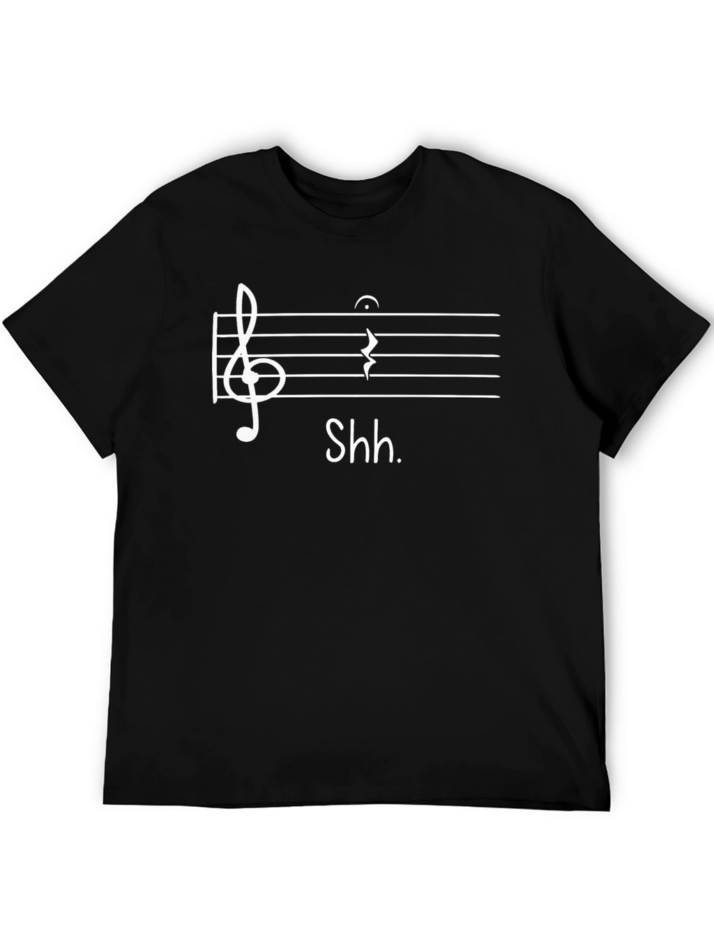 Shh! Music Rest T-Shirt - Comfortable & Stylish