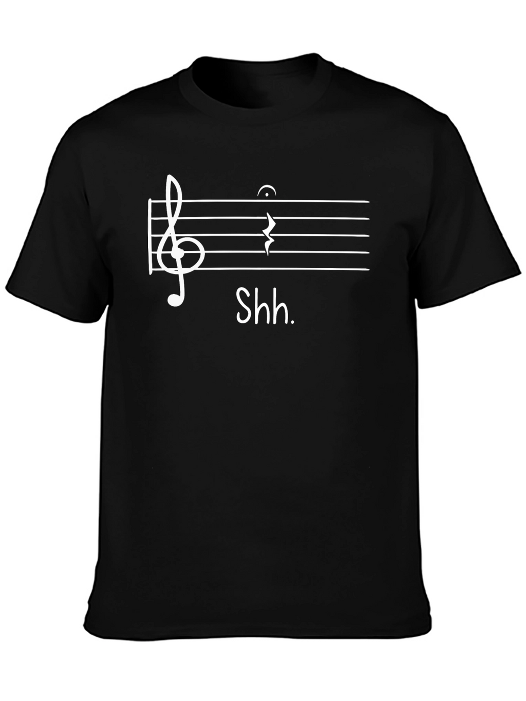 Shh! Music Rest T-Shirt - Comfortable & Stylish