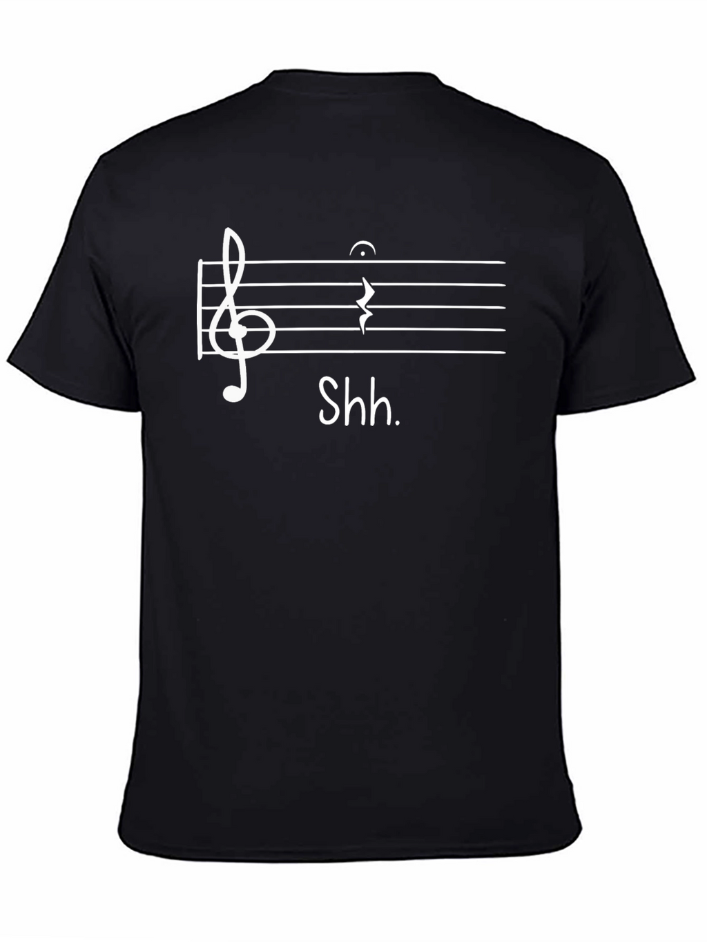 Shh! Music Rest T-Shirt - Comfortable & Stylish