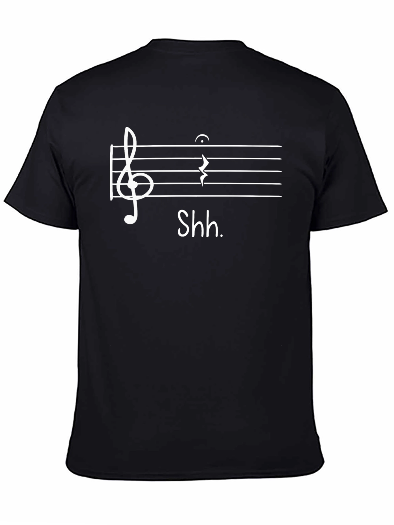 Shh! Music Rest T-Shirt - Comfortable & Stylish