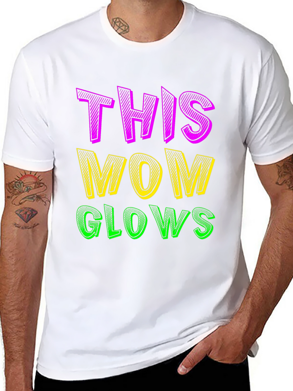 This Mom Glows T-Shirt