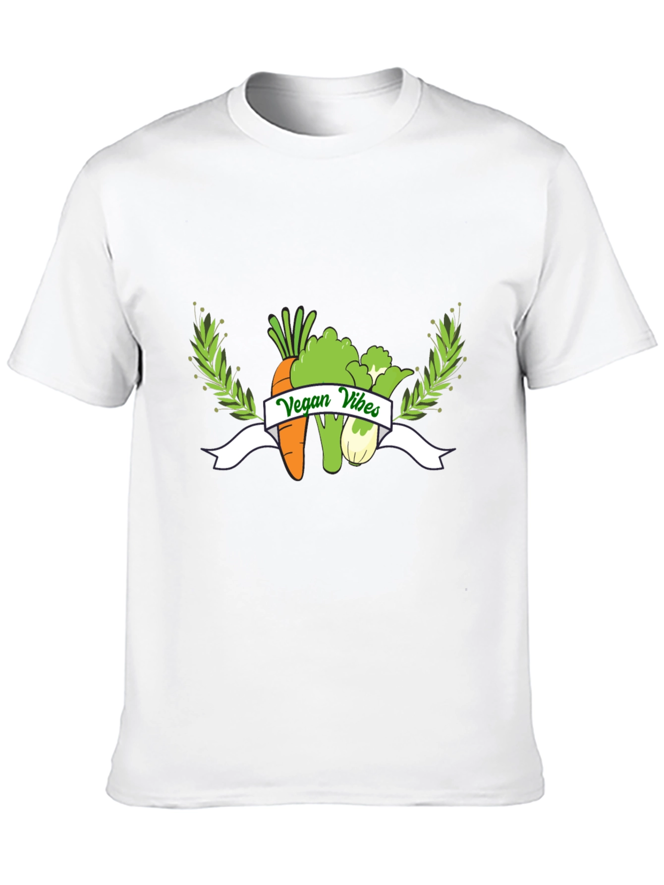 Vegan Vibes Black T-Shirt