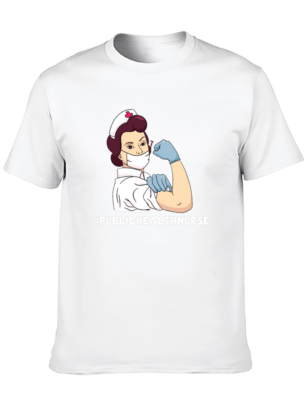 Public Health Nurse T-Shirt - Black