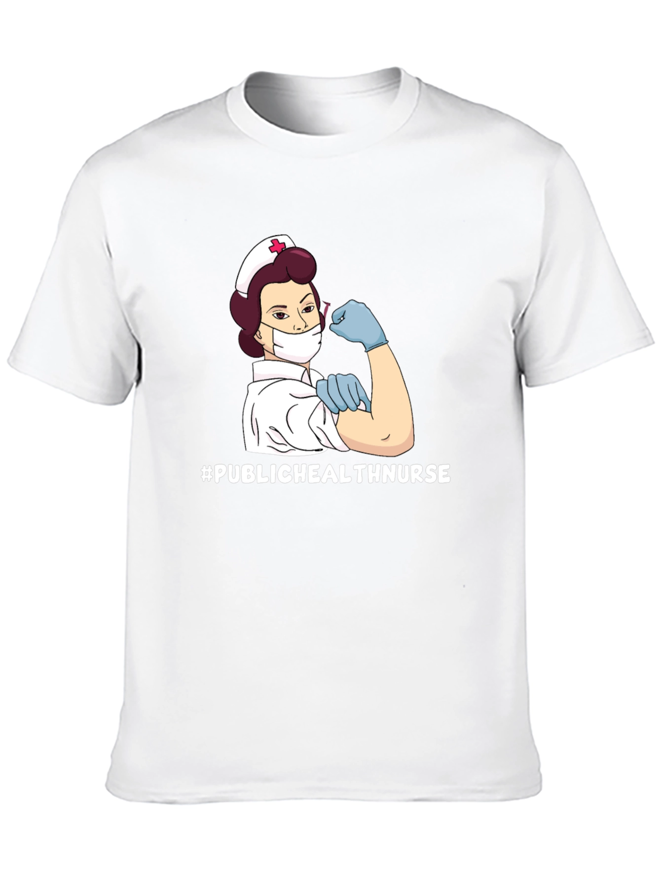 Public Health Nurse T-Shirt - Black