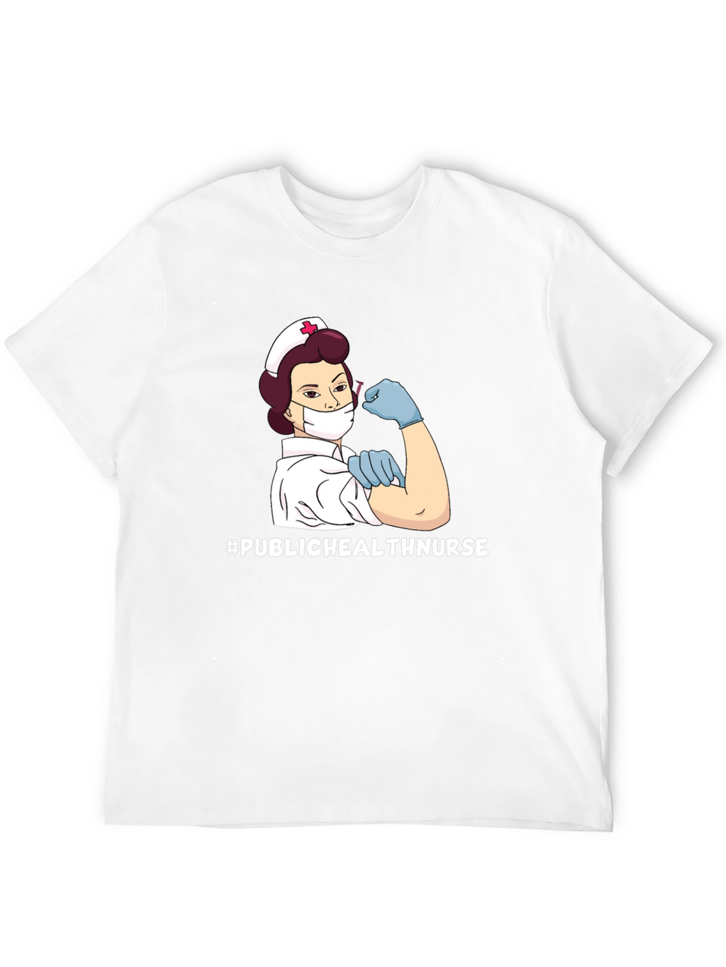Public Health Nurse T-Shirt - Black