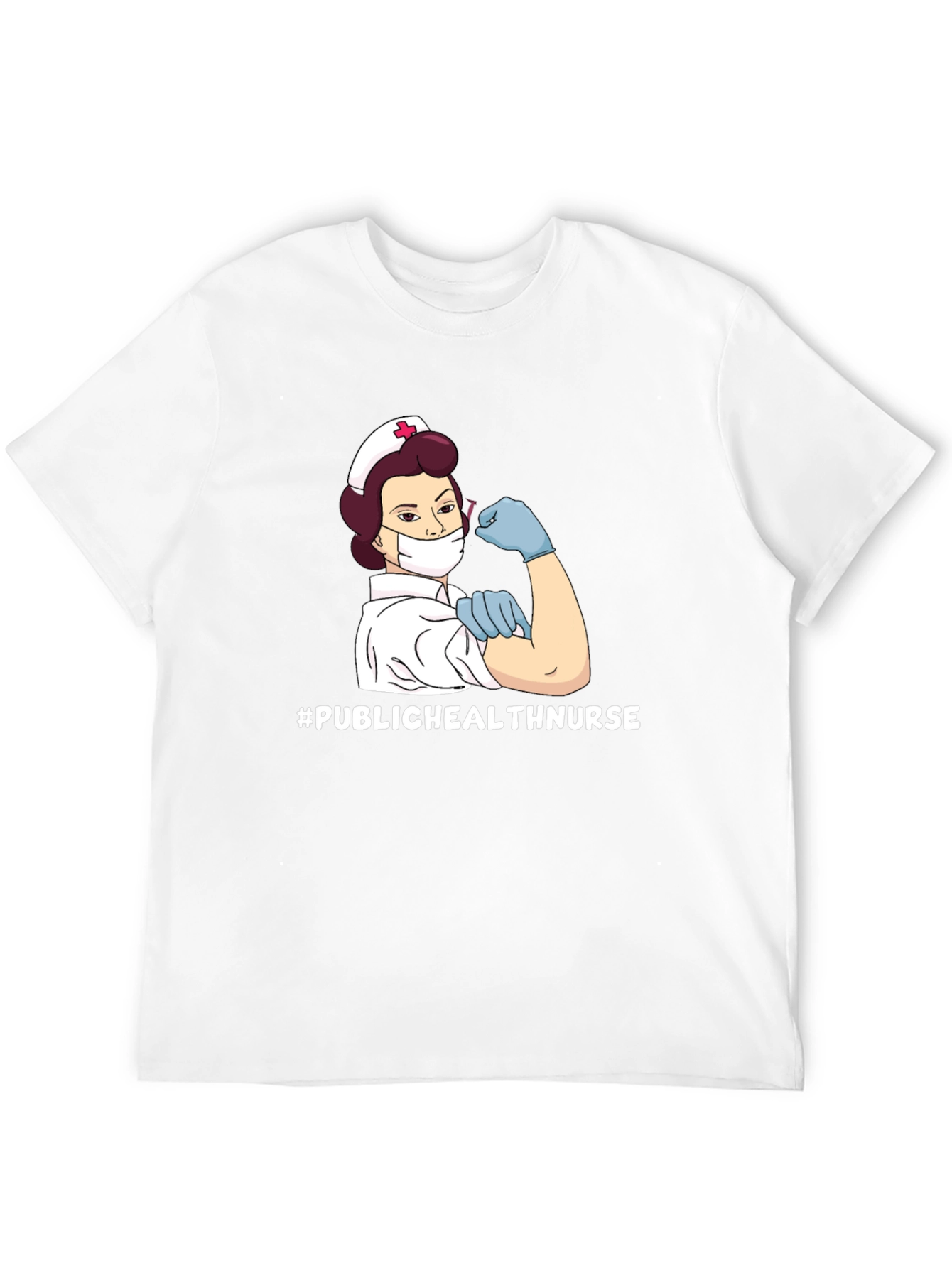 Public Health Nurse T-Shirt - Black