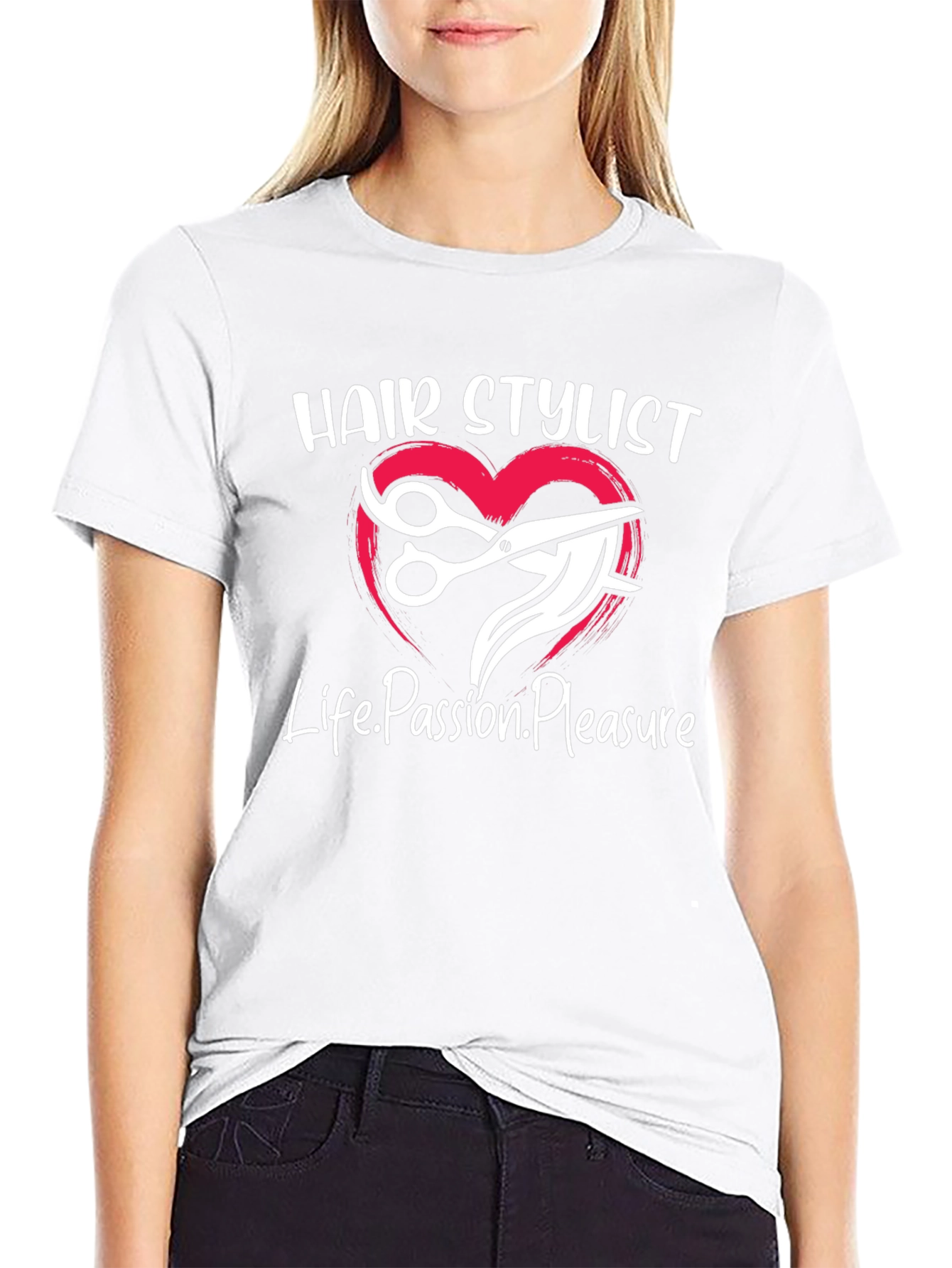 Hair Stylist Tee - Life Passion Pleasure