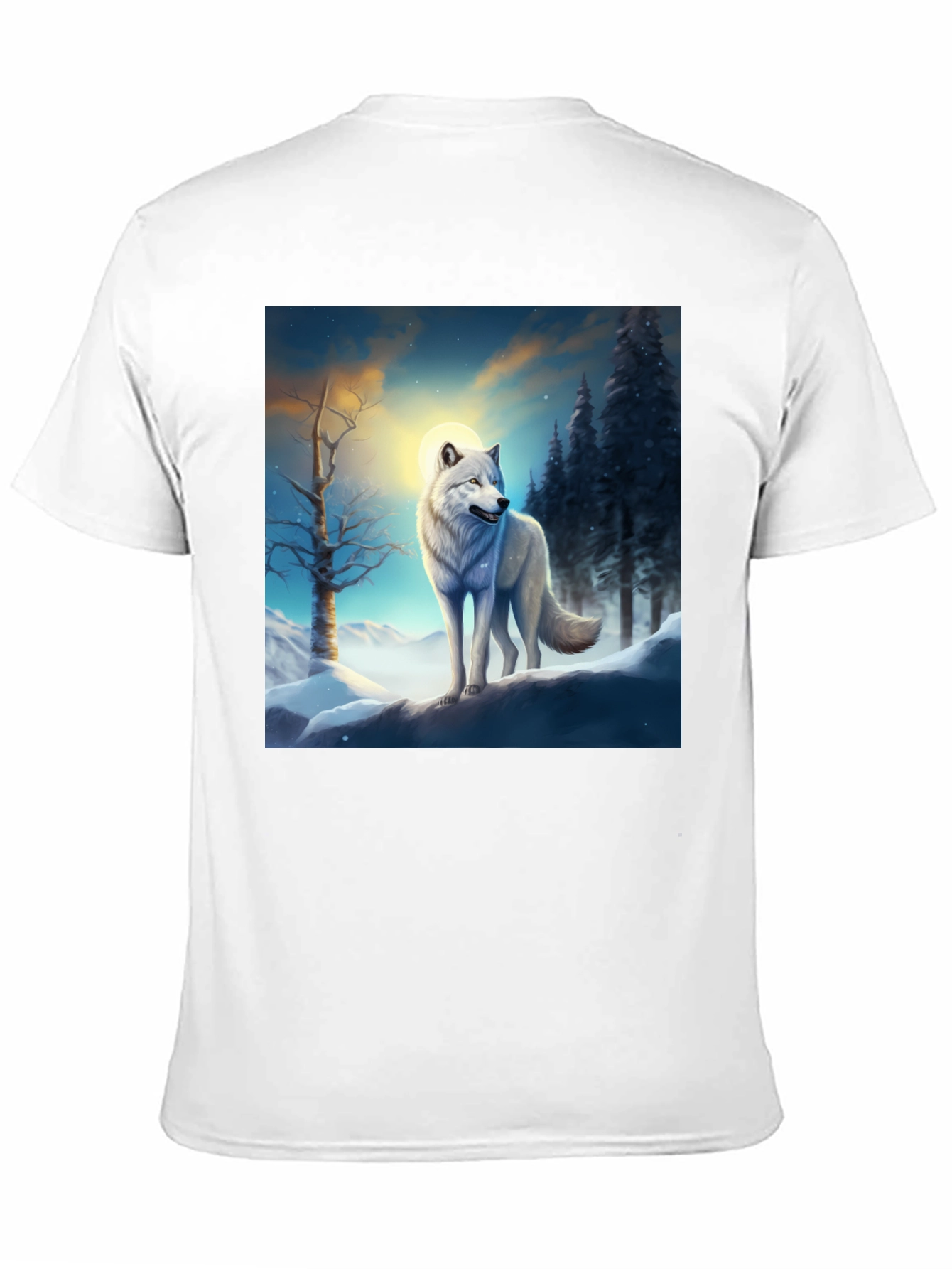Winter Wolf Graphic T-Shirt