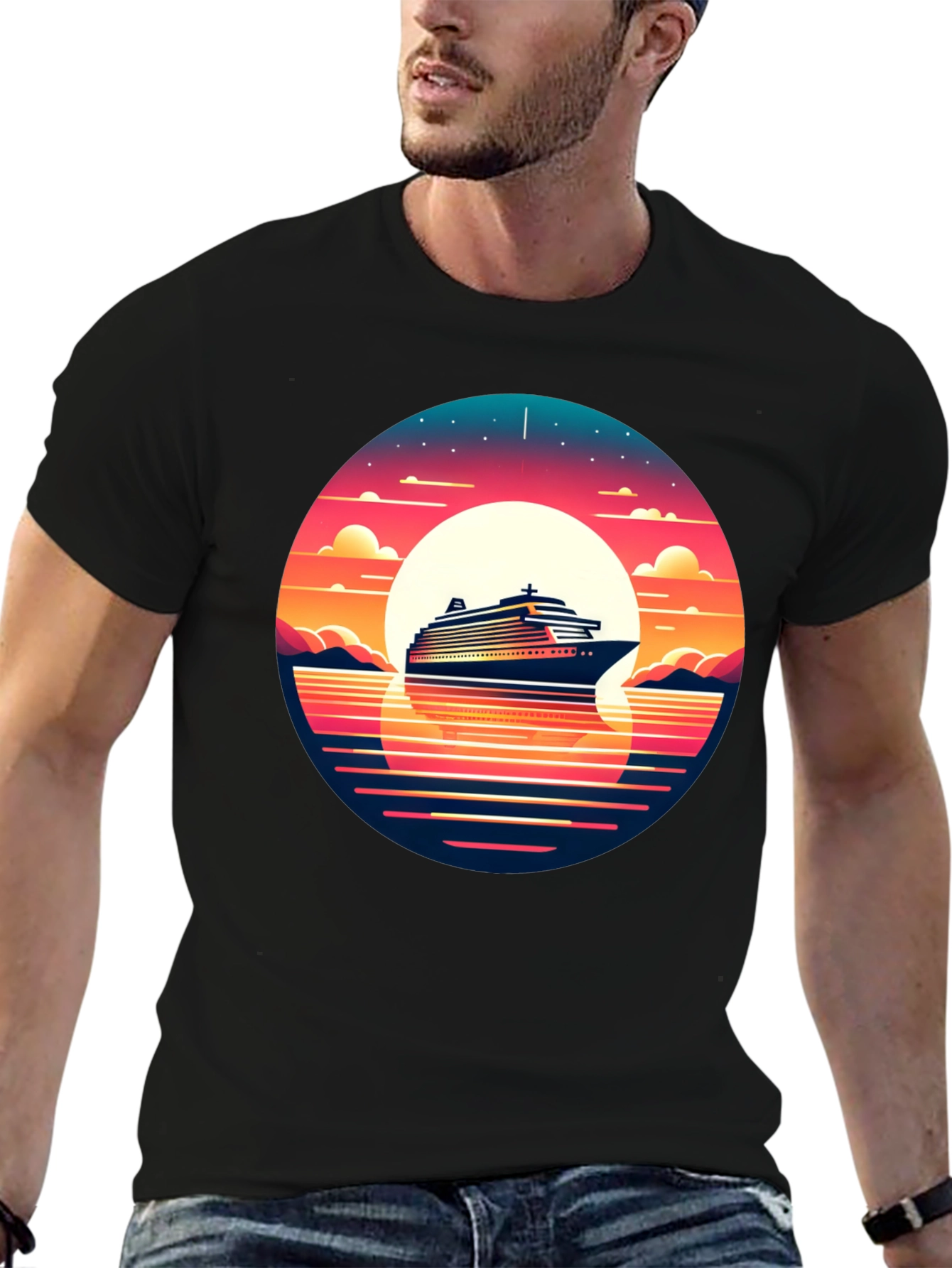 Sunset Cruise Graphic Tee