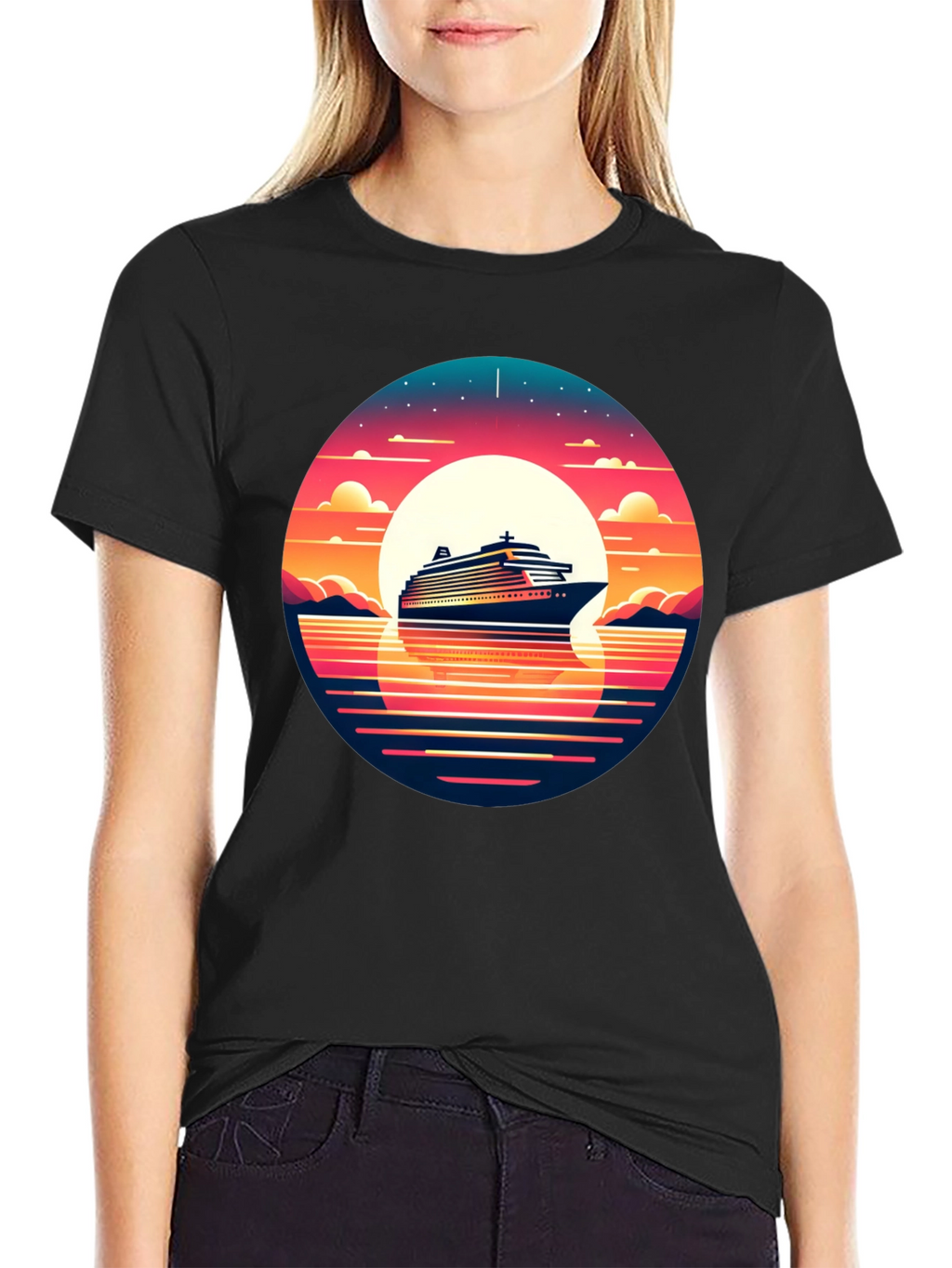 Sunset Cruise Graphic Tee