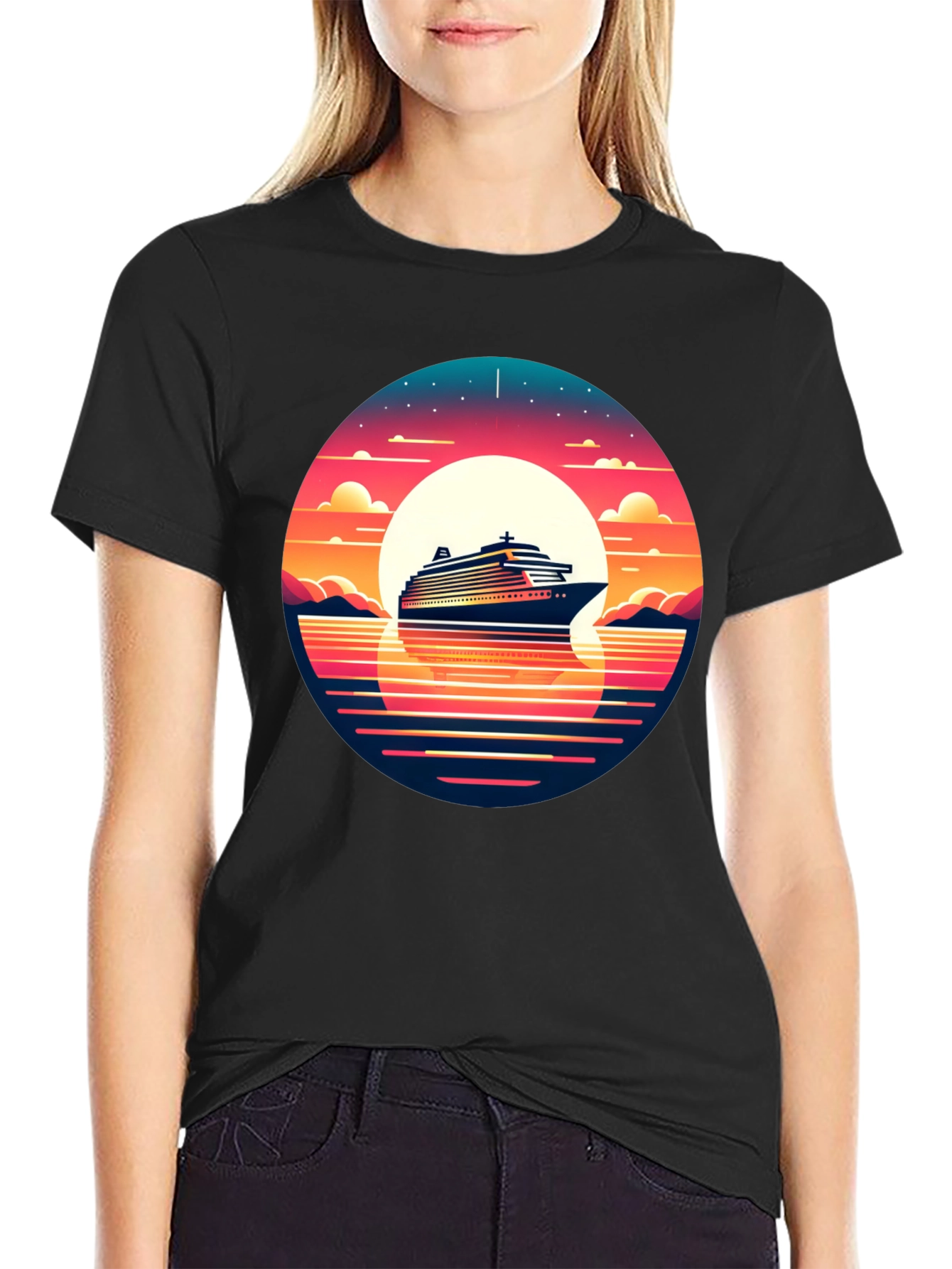 Sunset Cruise Graphic Tee