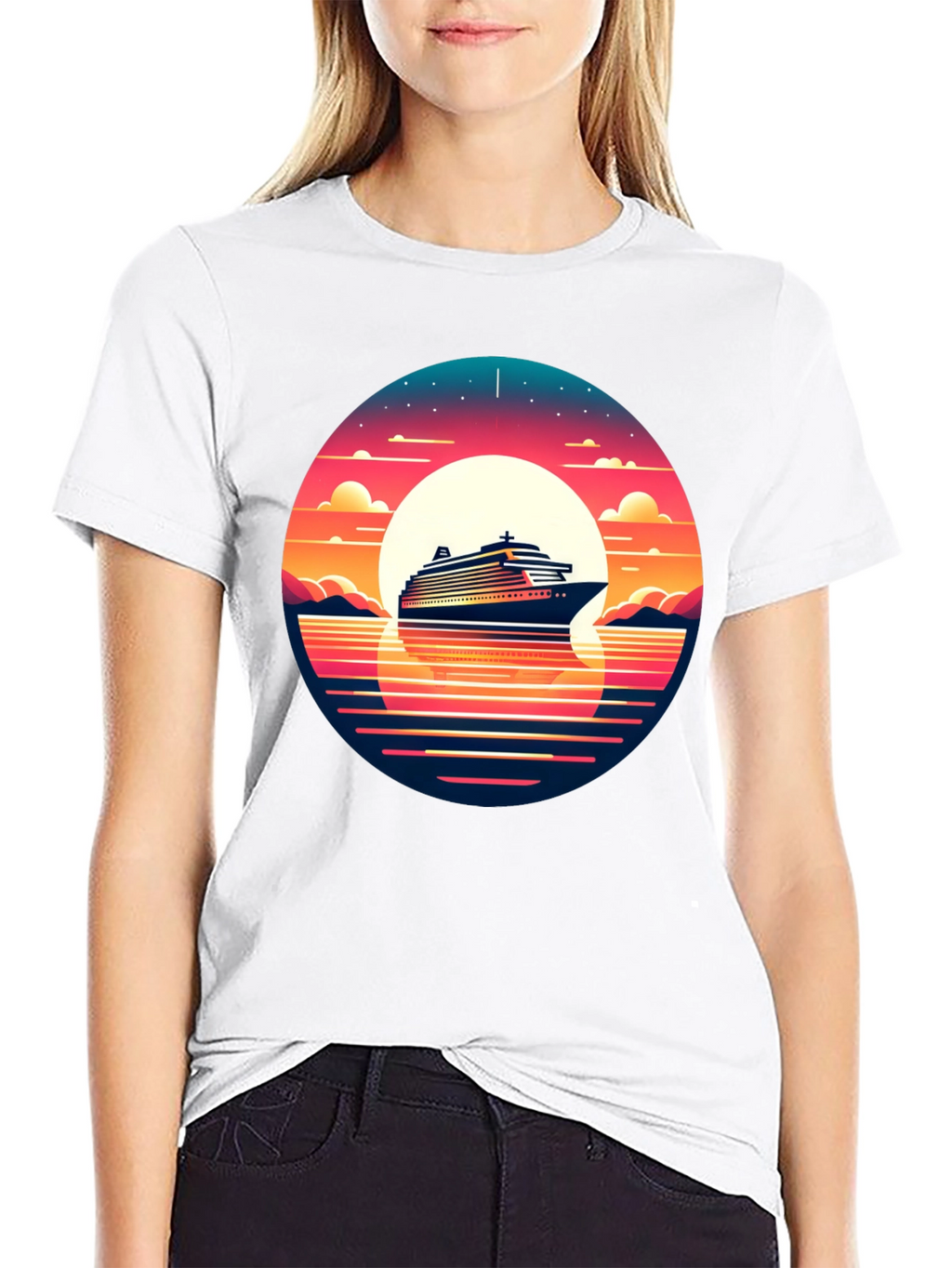 Sunset Cruise Graphic Tee