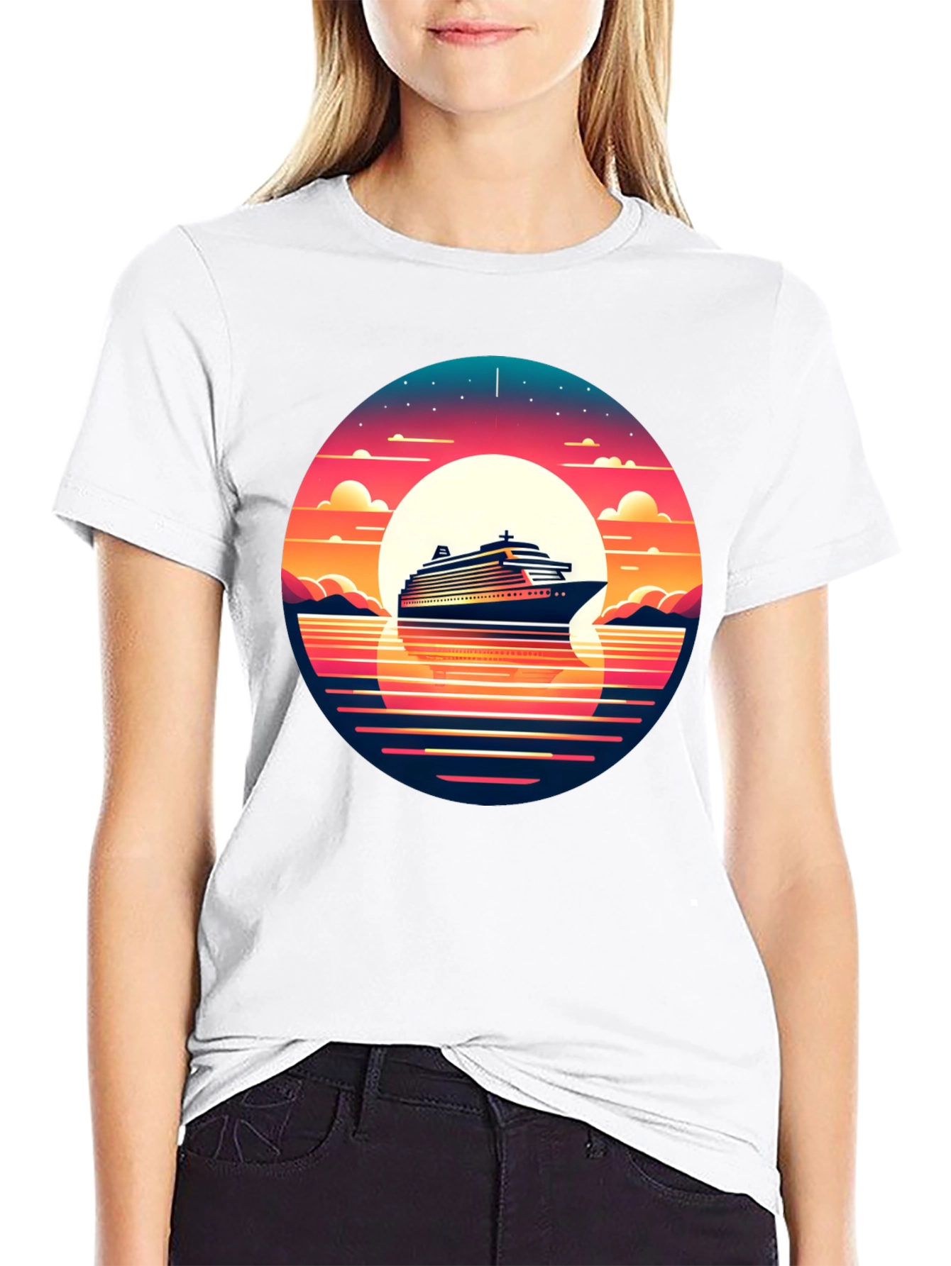 Sunset Cruise Graphic Tee