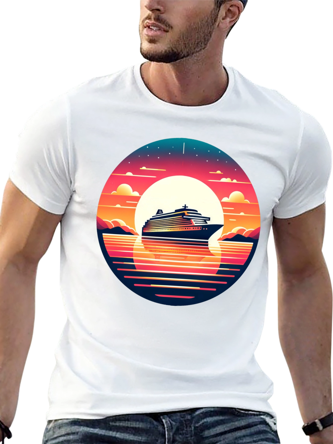 Sunset Cruise Graphic Tee