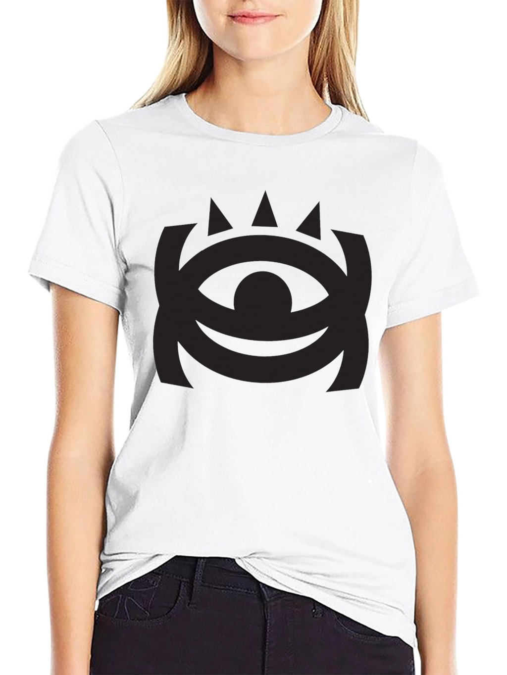 Dark Eye Graphic Tee - Mens Black T-Shirt