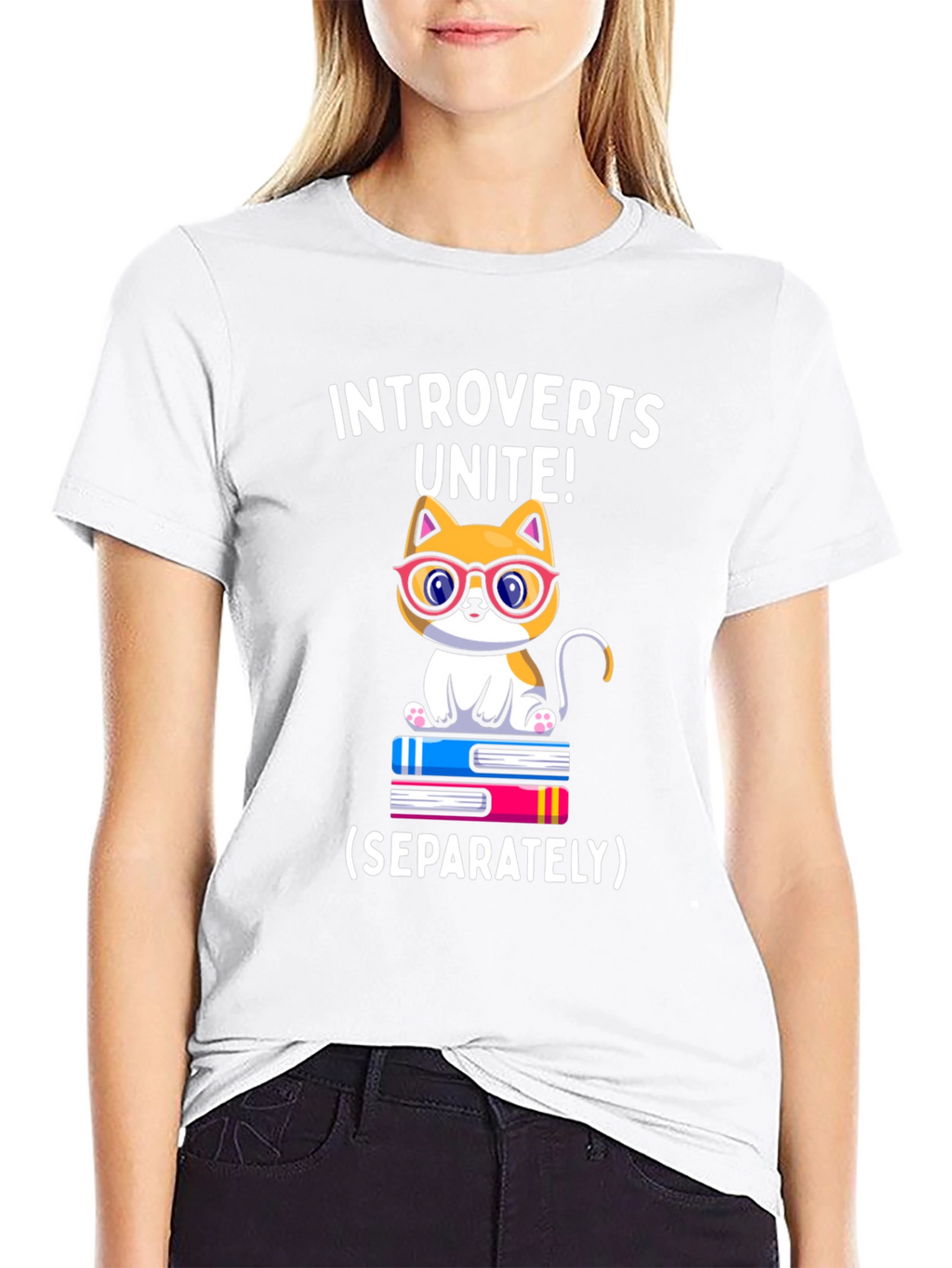 Introverts Unite Cat T-Shirt