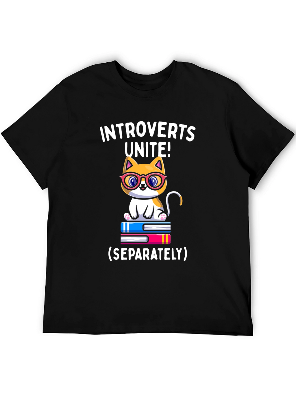 Introverts Unite Cat T-Shirt