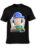Gamer Cartoon Graphic Tee