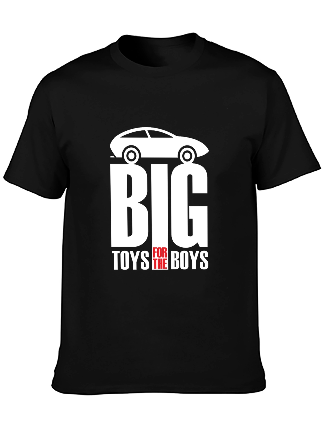 Big Toys for Boys Graphic Tee - Car Enthusiast T-Shirt